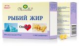 Изображение товара Рыбий жир «Мирролла» с витамином Е 370 мг капсулы, 100 шт