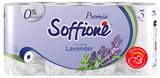 Изображение товара Туалетная бумага Soffione Premio Toscana Lavender 3 слоя 8 рулонов
