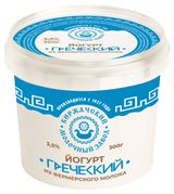 Изображение товара Йогурт греческий густой «Киржачский МЗ» 3,5% БЗМЖ, 300 г