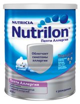 Изображение товара Смесь суха молочная Nutrilon Пепти Аллергия с рождения БЗМЖ, 400 г