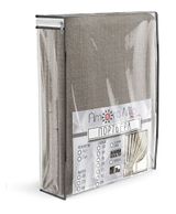 Изображение товара Портьера Amore Mio ЭКО лён бежевая, 160х260 см