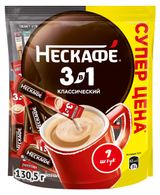 Изображение товара Кофейный напиток растворимый «Нескафé» 3в1 Classic, 9 шт х 14,5 г