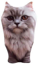 Изображение товара Игрушка мягкая антистресс ONE TWO FUN Котик дымчатый, 22 см