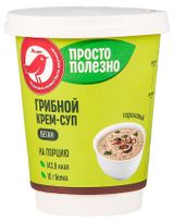 Изображение товара Крем-суп быстрого приготовления АШАН Красная птица Гороховый Грибной, 50 г