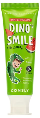 Изображение товара Зубная паста детская CONSLY гелевая арбуз от 3 лет, 60 г