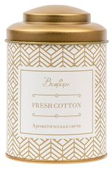 Изображение товара Свеча ароматизированная «Вещицы» Fresh cotton, 7,5х7,5х11 см