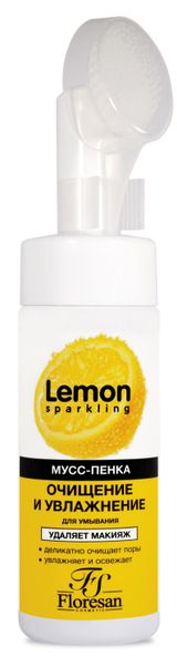 Изображение товара Мусс-пенка для умывания Floresan Cosmetic очищающая и увлажняющая, 170 мл