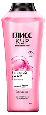 Изображение товара Шампунь для волос женский «Глисс Кур» Жидкий Шелк, 400 мл