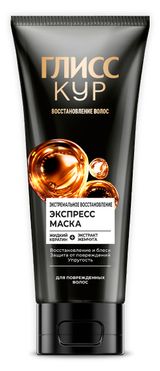 Изображение товара Маска «Глисс Кур» Экстремальное восстановление для поврежденных волос восстановление и блеск, 200 мл