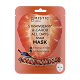 Изображение товара Маска тканевая для лица MISTIC All Days с экстрактами клубники и кэроба, 24 мл