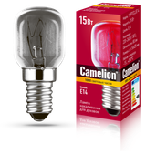 Изображение товара Лампа накаливания для духовок Camelion 15Вт Е14 прозрачная