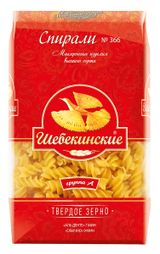 Изображение товара Макаронные изделия «Шебекинские» спирали, 450 г