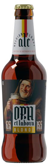 Изображение товара Пиво светлое Ora Et Labora 6,5%, 0,45 л