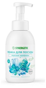 Изображение товара Пенка для посуды Synergetic Морские минералы, 500 мл