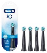 Изображение товара Насадка для зубной щетки Oral-B Ultimate Clean IO черные, 4 шт