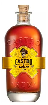 Изображение товара Ром Castro Banana 5 лет Россия, 0,5 л