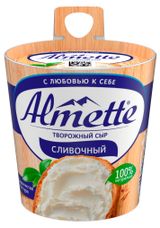 Изображение товара Сыр творожный сливочный Almette 60% БЗМЖ, 150 г