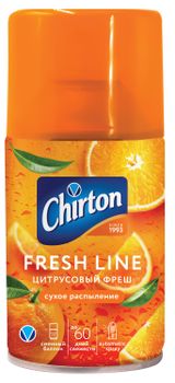 Изображение товара Освежитель воздуха Chirton Fresh Line Цитрусовый фреш сменный баллон, 250 мл