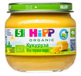 Изображение товара Пюре HiPP Organic с кукурузой без сахара с 5 мес., 80 г