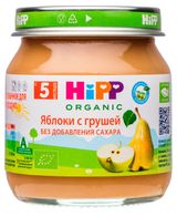 Изображение товара Пюре фруктовое HiPP Яблоки с грушей без добавления сахара с 5 мес., 100 г