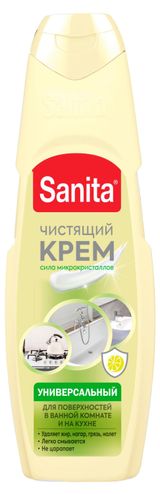 Изображение товара Чистящий крем Sanita универсальный, 600 г