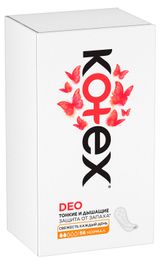 Изображение товара Прокладки ежедневные Kotex Deo нормал, 56 шт