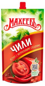 Изображение товара Кетчуп «МАХЕЕВЪ» Чили, 300 г