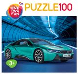 Изображение товара Пазл детский ONE TWO FUN Машины, 100 элементов в ассортименте