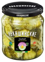 Изображение товара Салат весенний «Лукашинские» из свежих огурчиков, 430 г