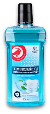 Изображение товара Ополаскиватель для полости рта АШАН Красная птица Комплексный уход, 500 мл