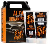 Изображение товара Набор подарочный для мужчин Family Cosmetics Alfa Urbanistic Energy Шампунь 150 мл + Гель после бритья 150 мл