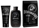 Изображение товара Набор подарочный Borodatos, Гель-стайлинг для волос 75 мл + бальзам после бритья 250 мл