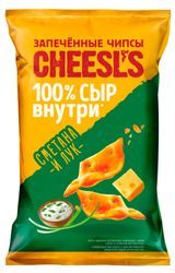 Изображение товара Чипсы картофельные Cheesl's со сметаной и луком, 100 г