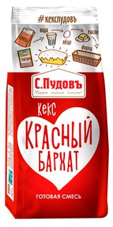 Изображение товара Смесь для выпечки «С.Пудовъ» Кекс Красный бархат, 300 г