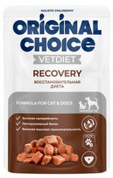 Изображение товара Корм влажный для кошек для собак и кошек МКБ Original Choice VETDIET Recovery восстановительная диета, 85 г