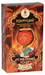 Изображение товара Чай черный «Конфуций» Огненный Пуэр, 130 г