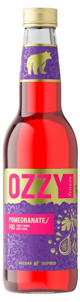 Изображение товара Напиток газированный OZZYfrozzy гранат и инжир, 330 мл