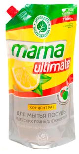 Изображение товара Концентрат для мытья посуды Mama Ultimate Натуральный лимон, 1 л