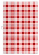 Изображение товара Полотенце кухонное Cleanelly Basic красное в клетку, 50х70 см