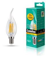 Изображение товара Лампочка светодиодная Camelion LED12CW35FL/830/E14