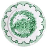 Изображение товара Тарелка мелкая «Дулевский фарфор» Английская деревня гладкий край, d 175 мм
