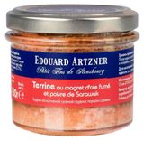 Изображение товара Террин гусиный из гуся Feyel Edouard Artzner из копченой гусиной грудки с перцем саравак Франция охлажденный, 100 г