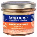 Изображение товара Террин утиный Feyel Edouard Artzner из мяса утки и свиной печени с апельсинами Франция охлажденный , 100 г