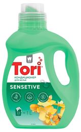Изображение товара Кондиционер для белья Tori Sensitive, 1 л (33 стирки)