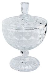 Изображение товара Ваза «АС-Декор» на ножке прозрачная, d 9,3 х h 14,4 см