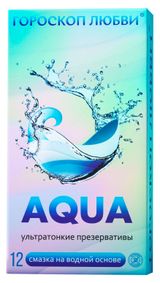 Изображение товара Презервативы «Гороскоп любви» Aqua, 12 шт