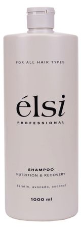 Изображение товара Шампунь для волос Elsi Professional Nutrition & Recovery для питания и восстановления волос, 1 л
