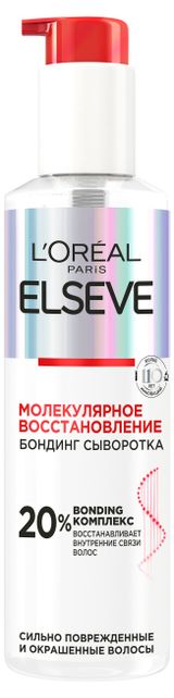 Изображение товара Бондинг-сыворотка для волос L'Oreal Paris Elseve Молекулярное восстановление для поврежденных волос, 150 мл