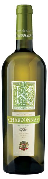 Изображение товара Вино Kuban Crown Шардоне белое сухое Россия, 0,75 л