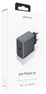 Изображение товара Зарядное устройство Red Line XC-6 65Вт TYPE-C серое